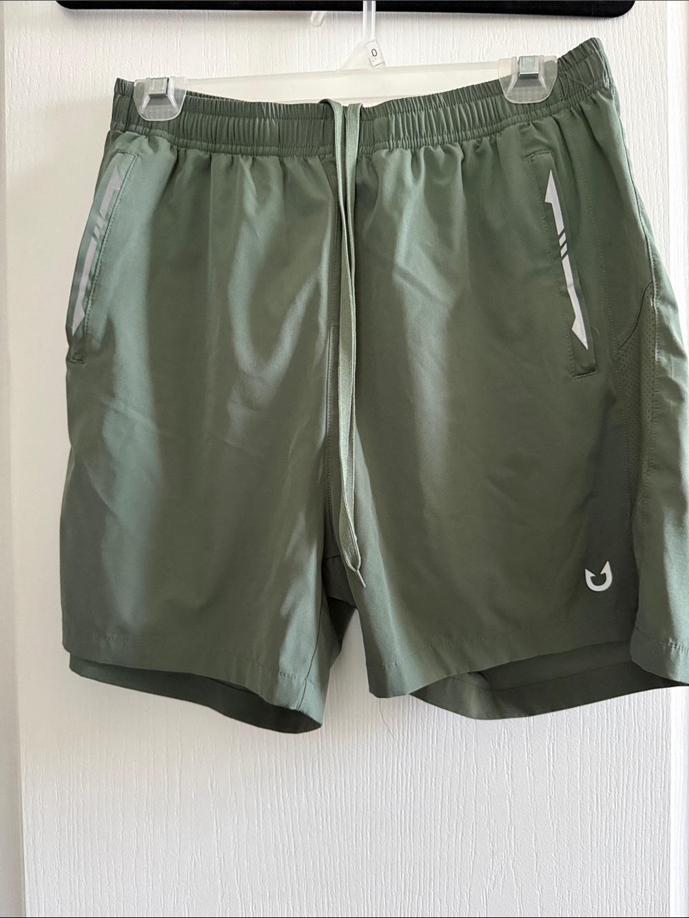 Men's 5 Inch Inseam Workout Stretch Sweat Shorts for Cycling & Running